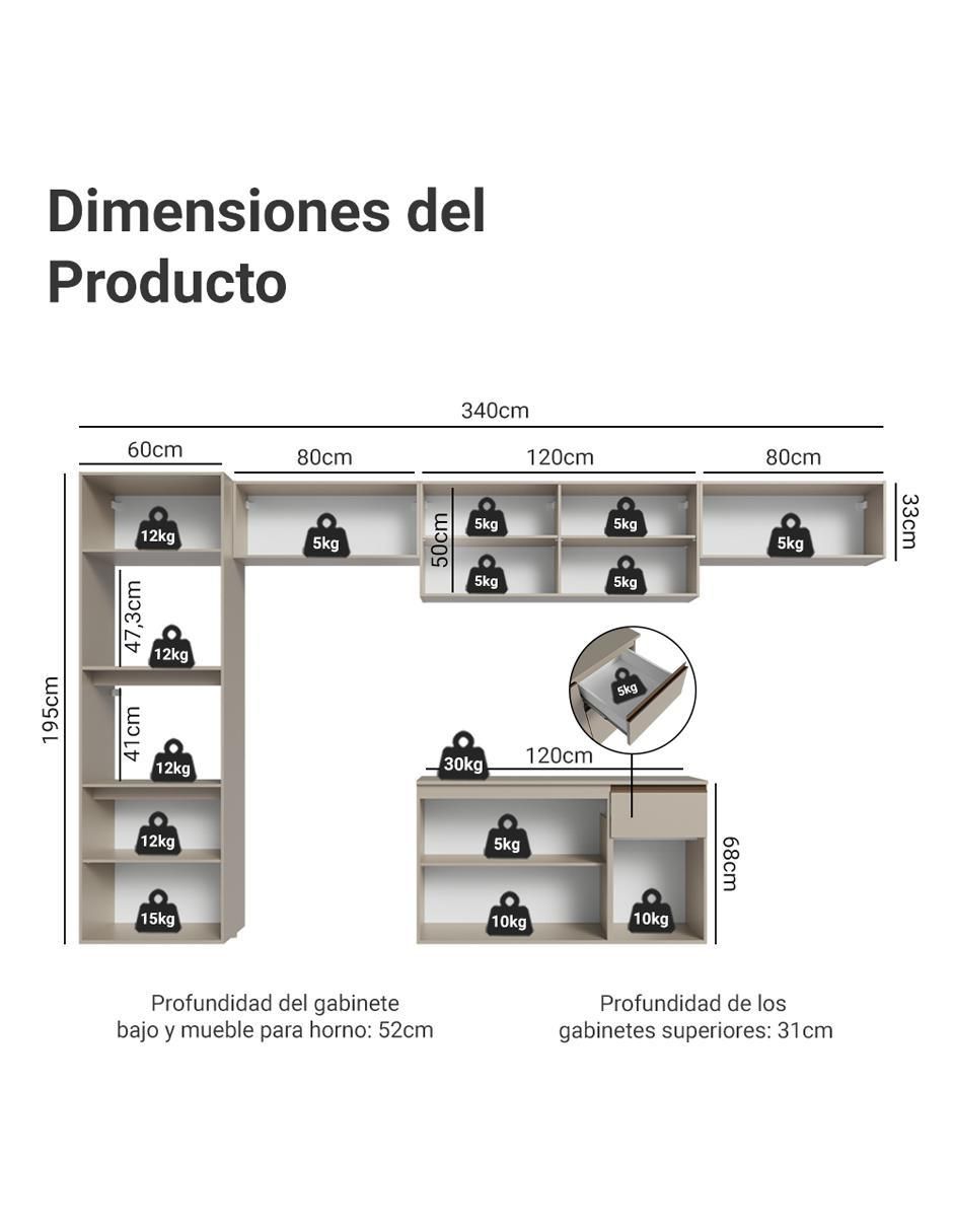 Cocina integral Nice 11