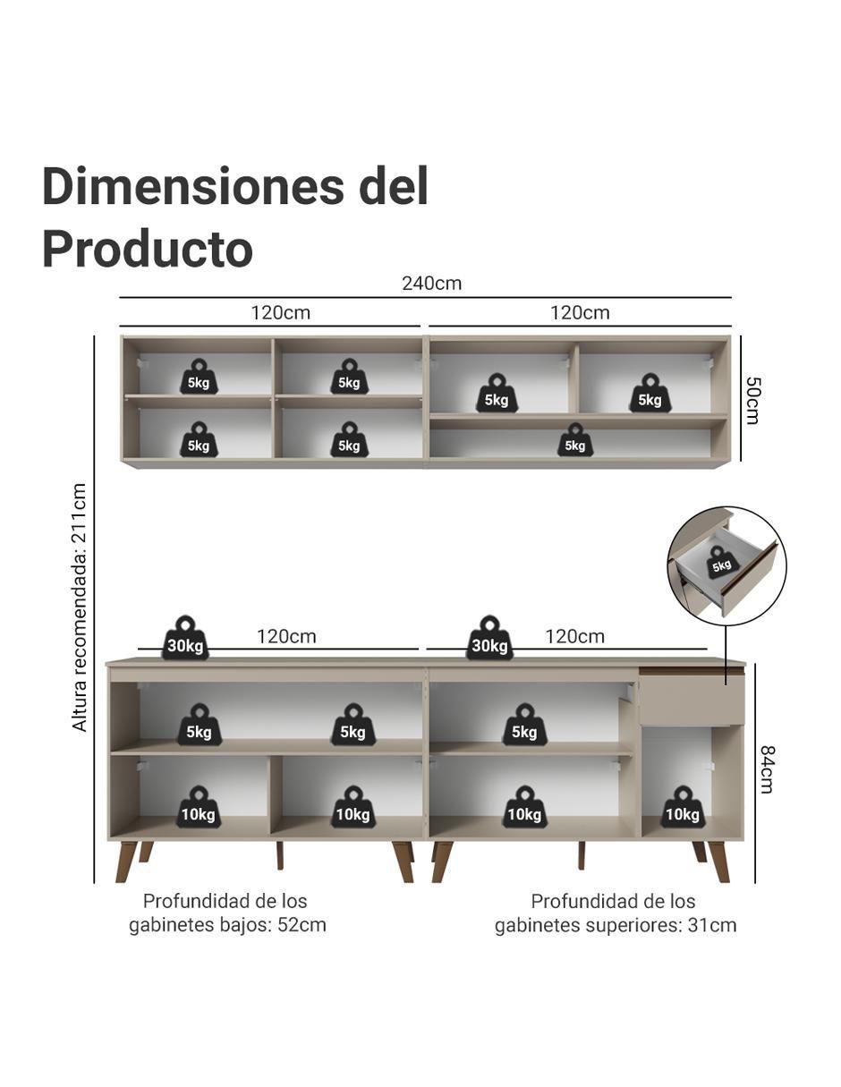 Cocina integral Nice 12