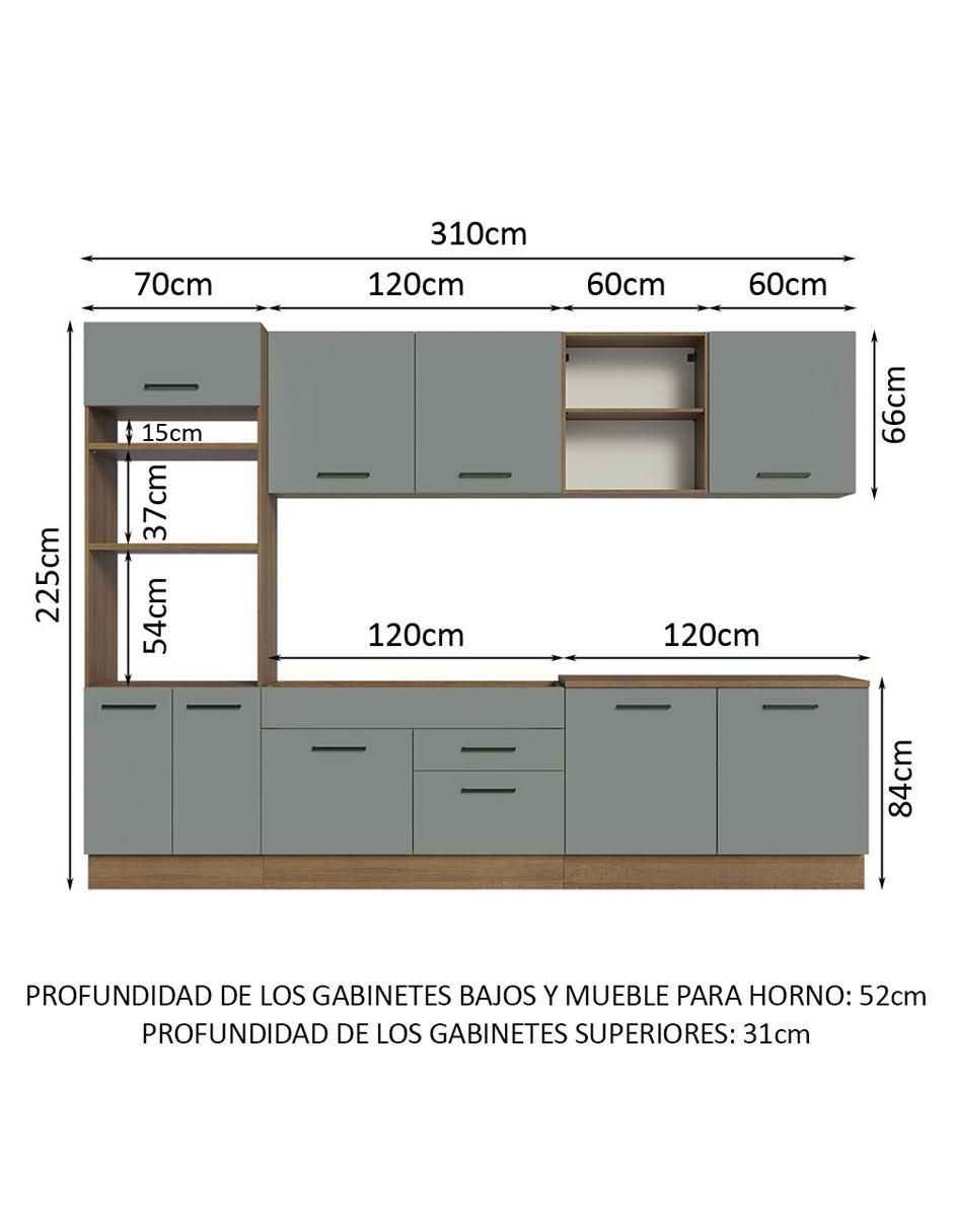Cocina integral Agata 12